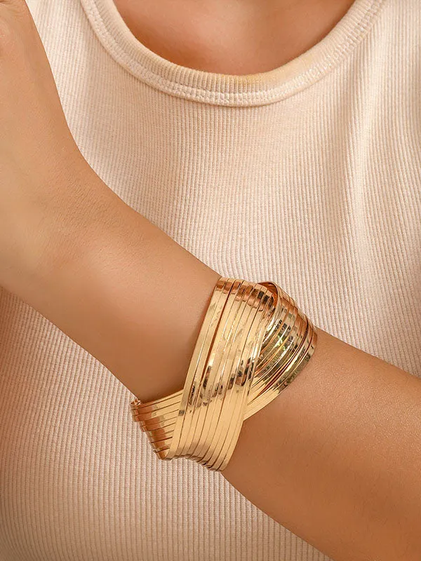 Geometric Solid Color Bracelet Accessories