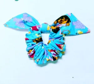 Handmade Bunny Ears Scrunchie