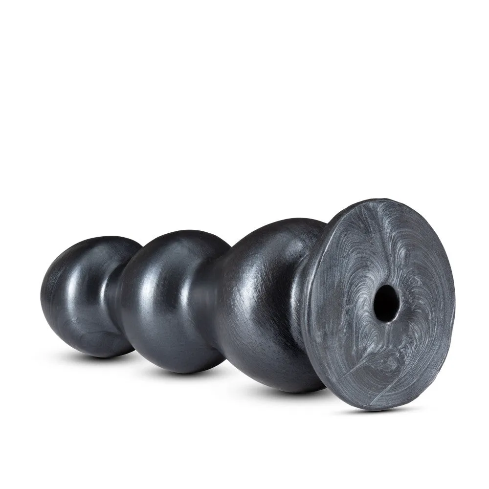 Jet By Blush® | Fierce Carbon Metallic Black 10-Inch Anal Plug