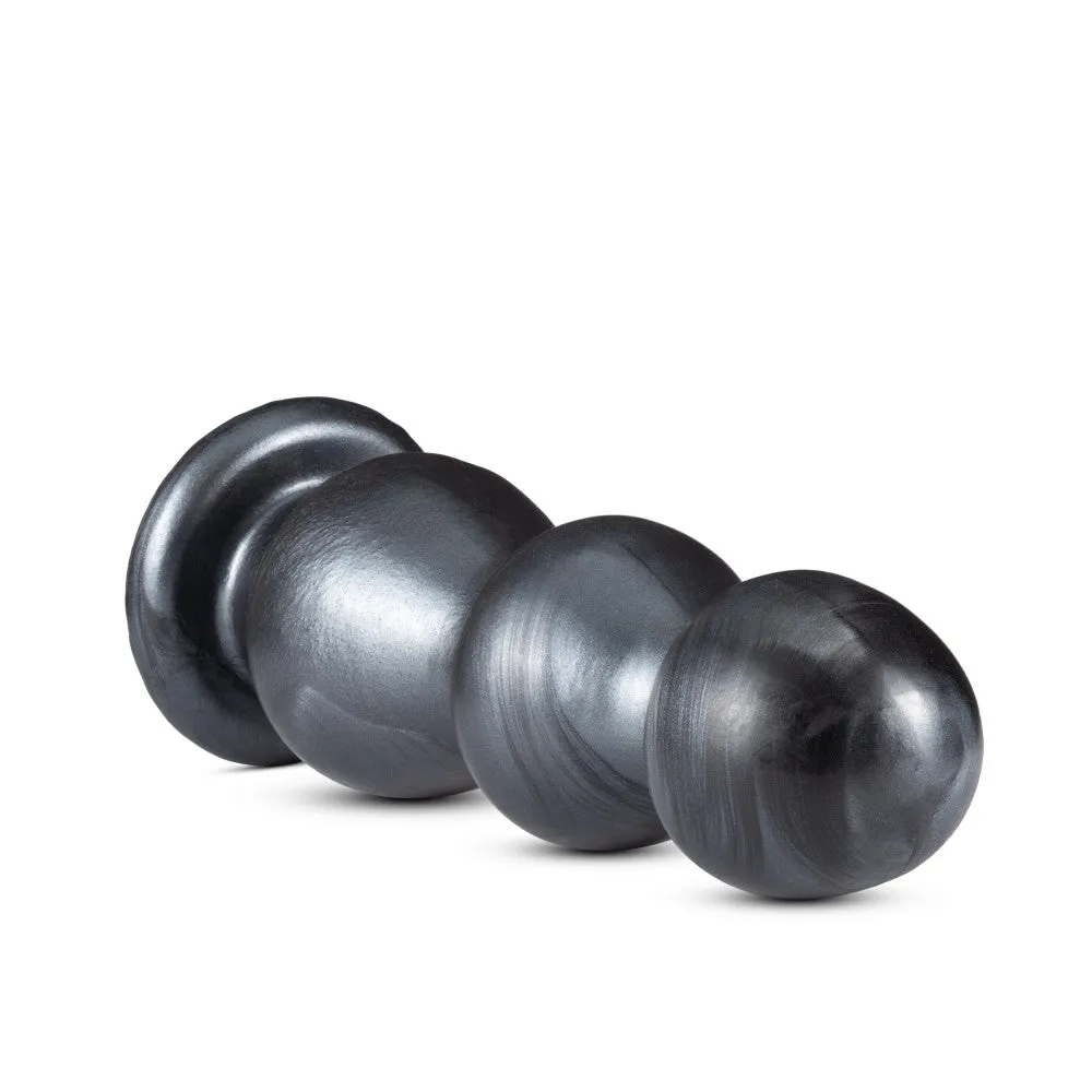 Jet By Blush® | Fierce Carbon Metallic Black 10-Inch Anal Plug