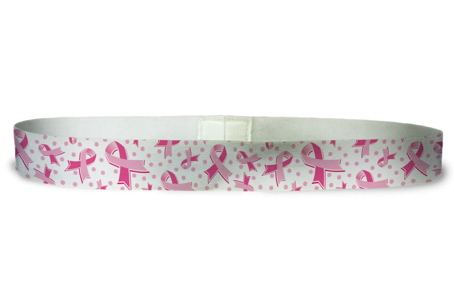 Loopty Loop Breast Cancer Awareness White