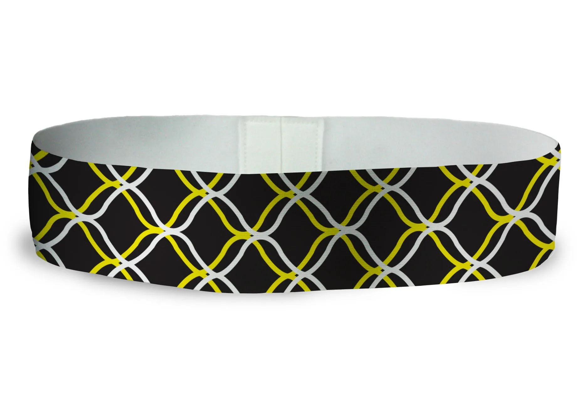 Loopty Loop Lattice Black Yellow