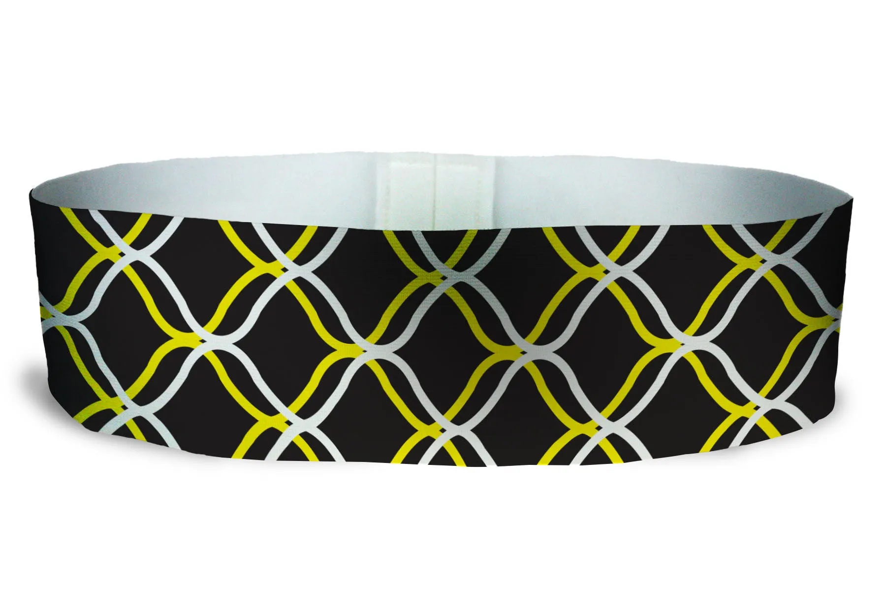 Loopty Loop Lattice Black Yellow