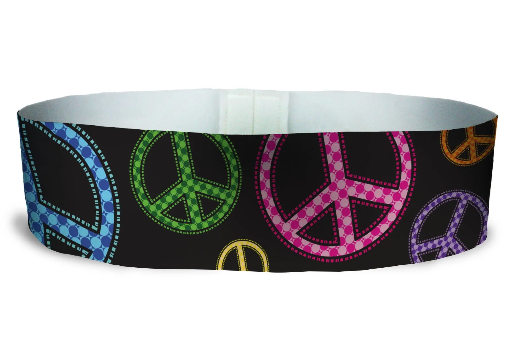 Loopty Loop Peace Signs Neon