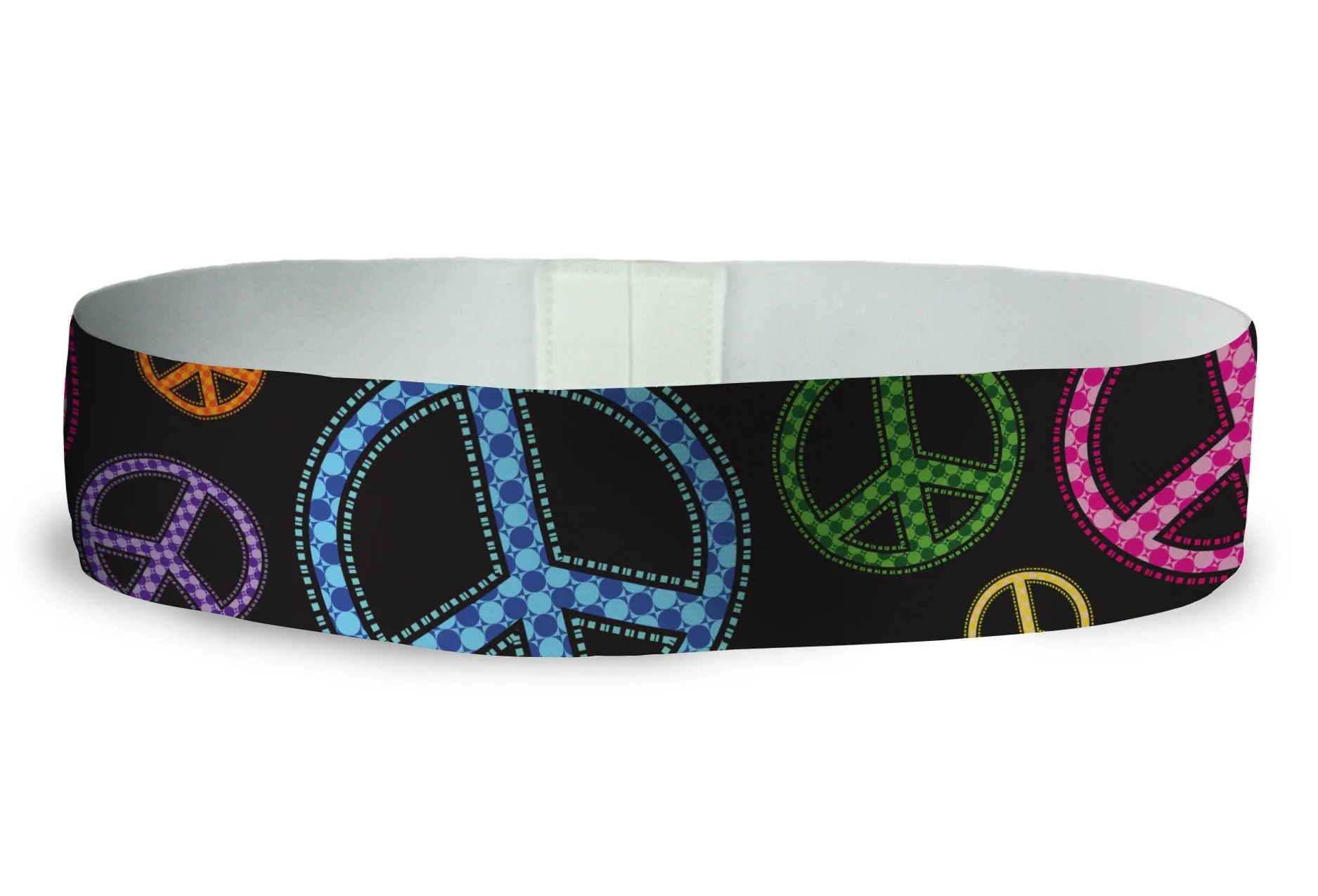 Loopty Loop Peace Signs Neon