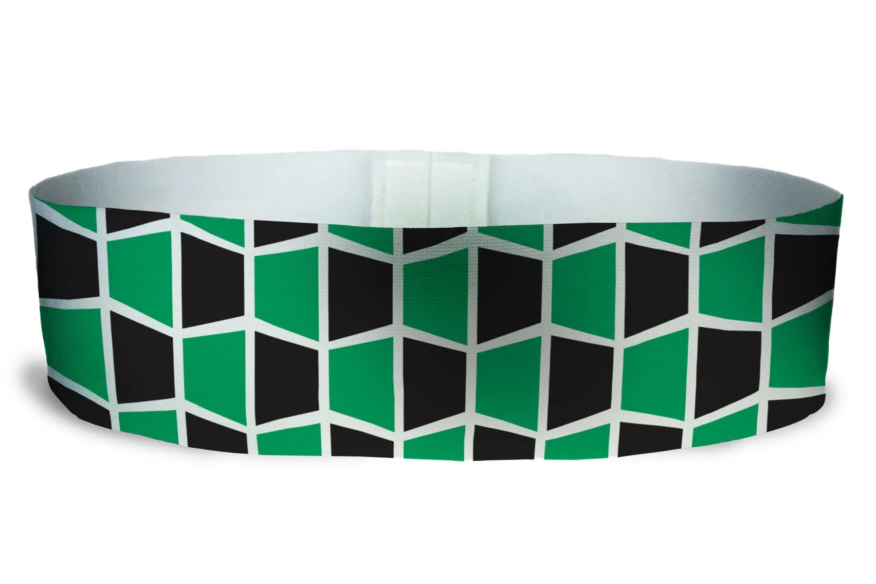 Loopty Loop Tiled Green Black