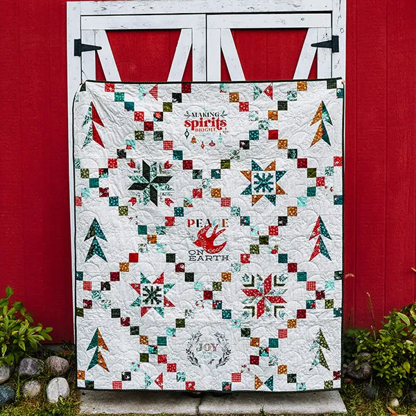 Moda Cheer & Merriment Cozy Quilt Pattern