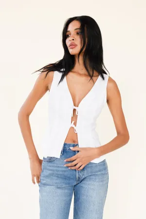 SARA TOP - WHITE