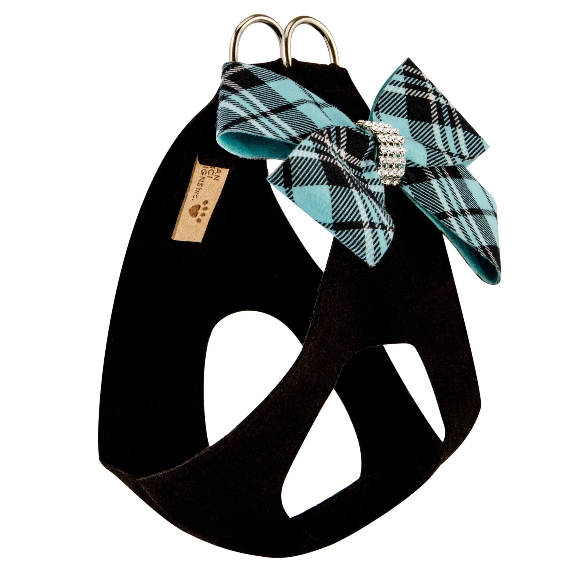 Scotty Tiffi Plaid Nouveau Bow Step In Harness