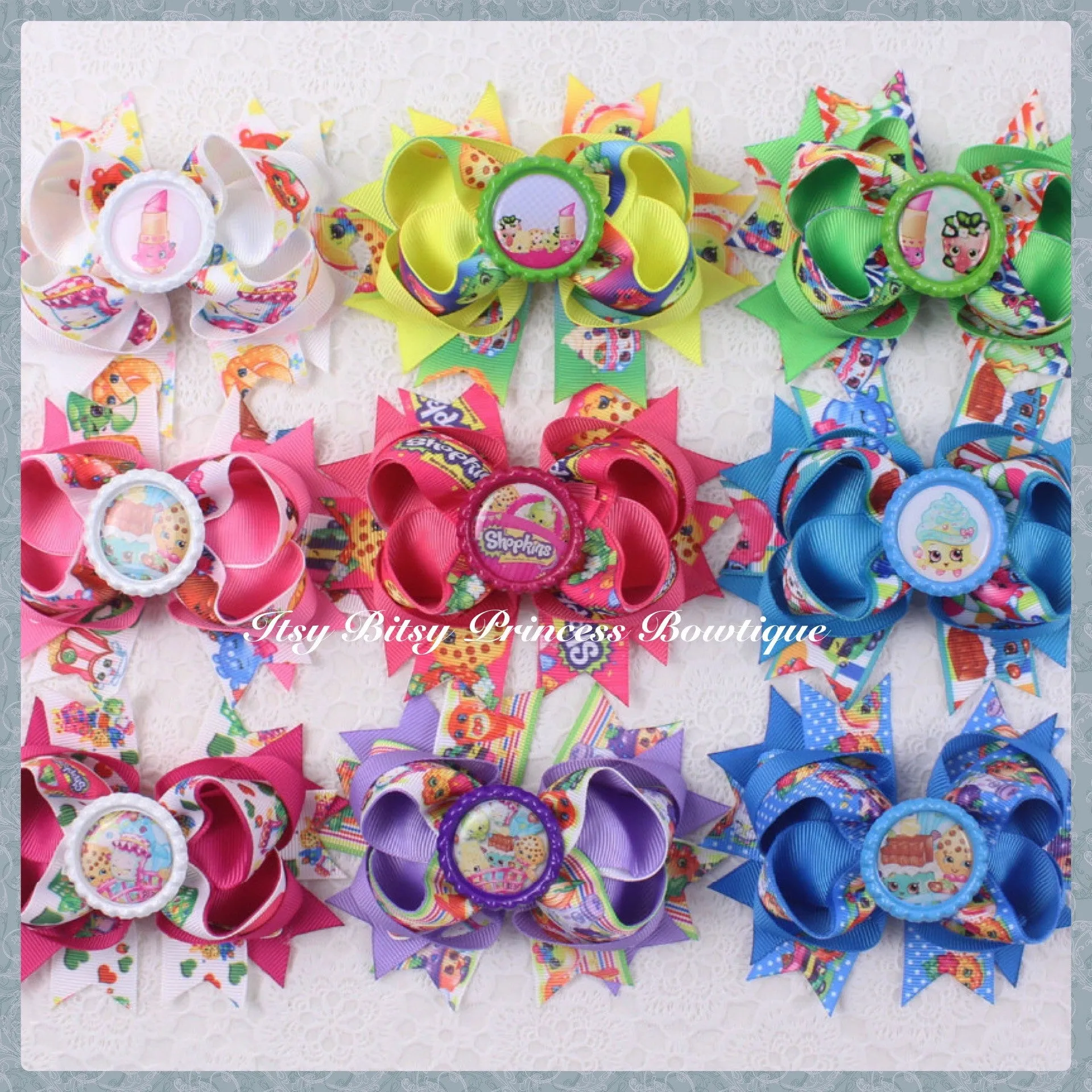 Shopkins bows