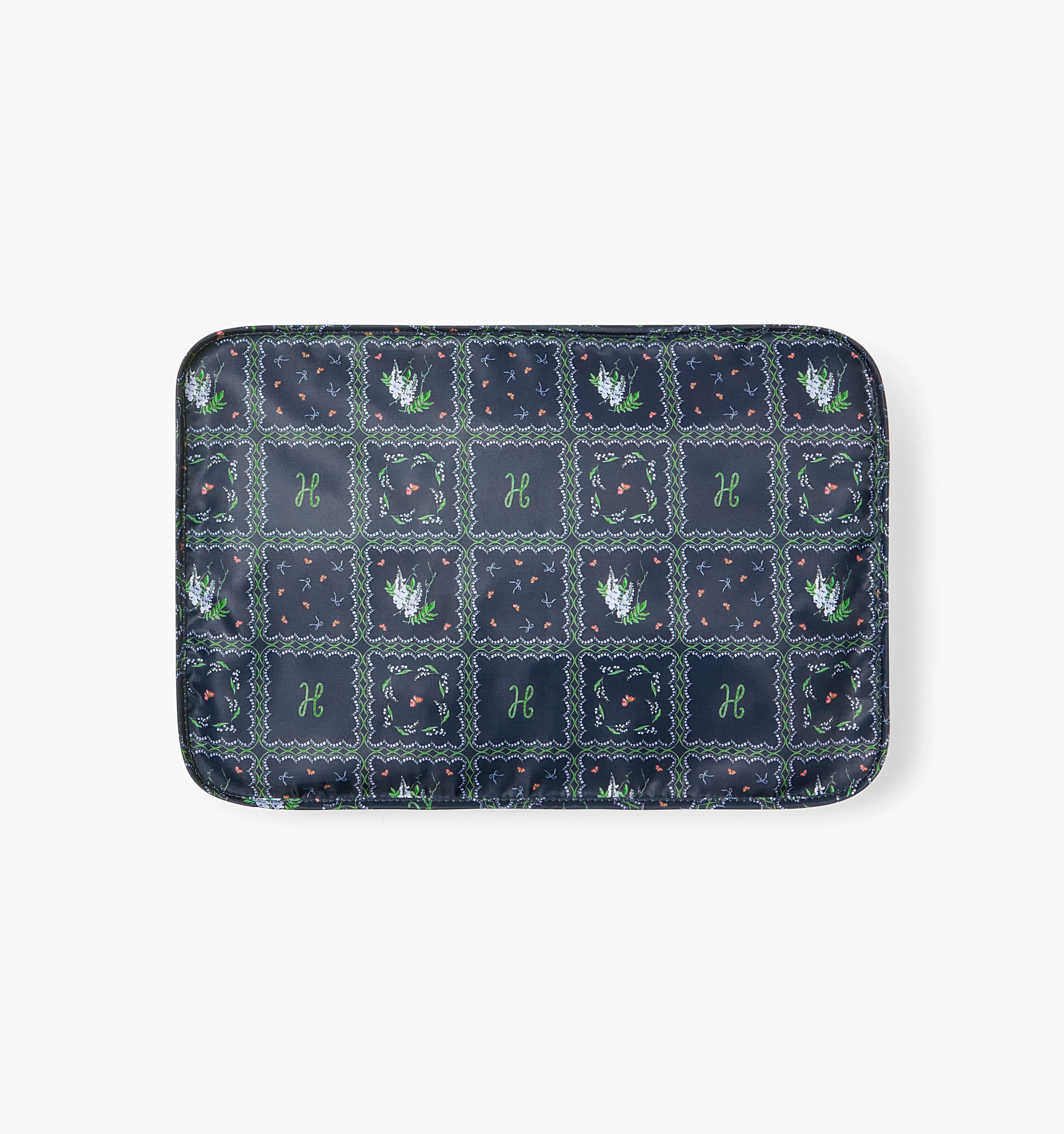 The Packing Cubes - Navy Floral Patchwork