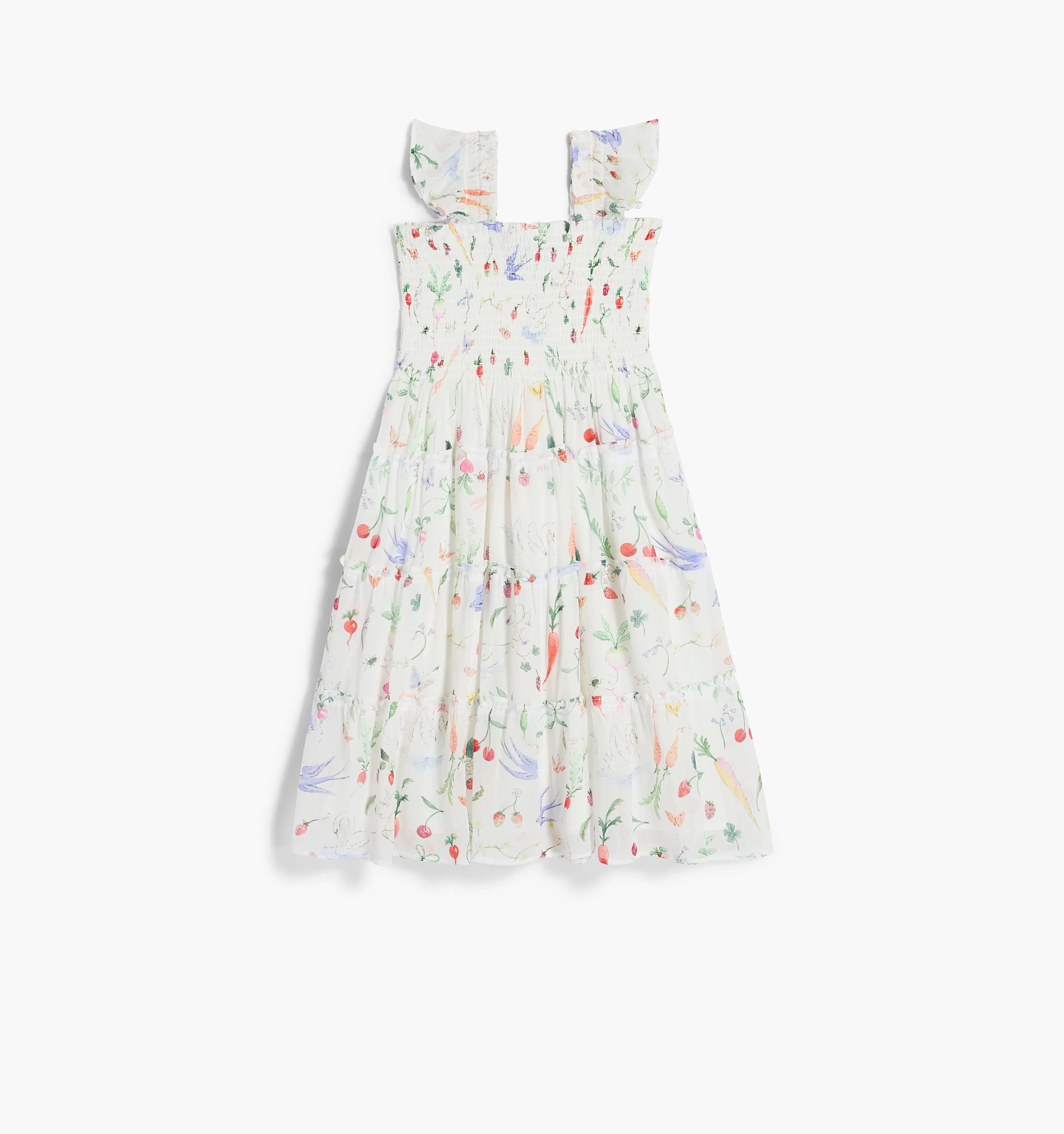 The Tiny Ellie Nap Dress - Susannah Garrod Veggie Botanical