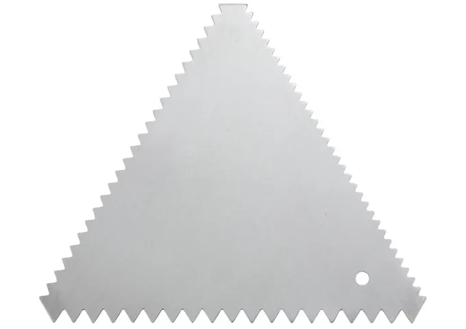 Winco Sdc-6 Cake Decorating Combs, Triangle