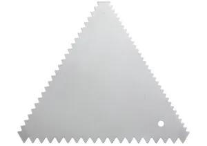 Winco Sdc-6 Cake Decorating Combs, Triangle