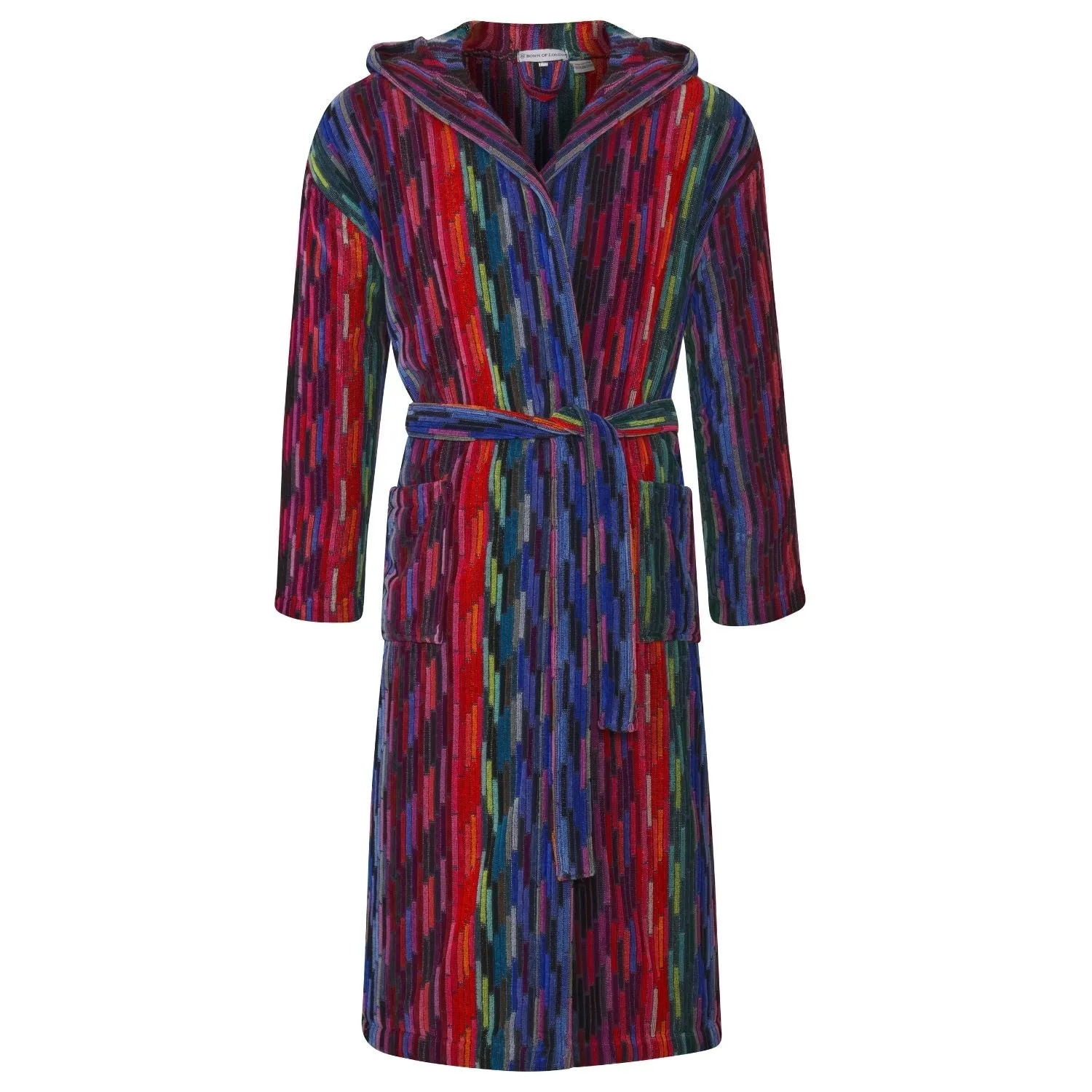 Women's Hooded Robe - Multicolor