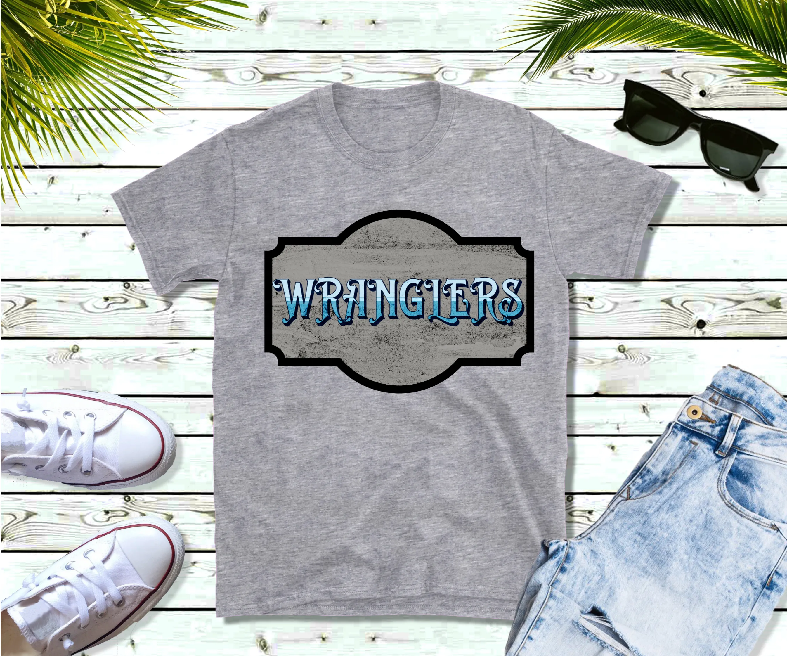 Wranglers T Shirt, Country Music Shirt, Tour Shirt, Festival Tee, Western T-shirt, Music Shirt, Concert T-Shirt