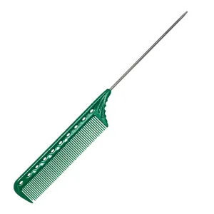 YS Park Y S 102 Professional Pin Tail Hair Comb Green